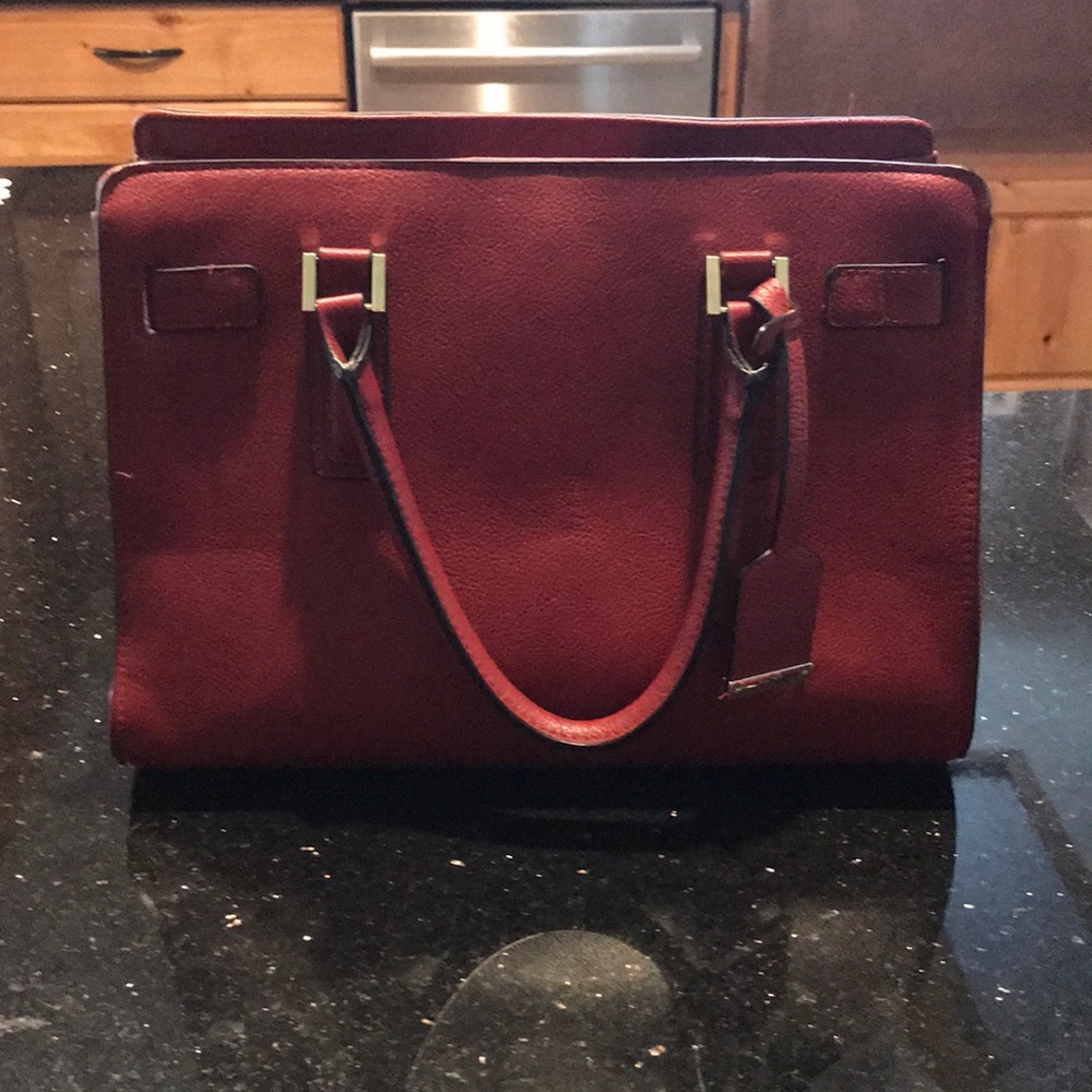 Red Merona purse